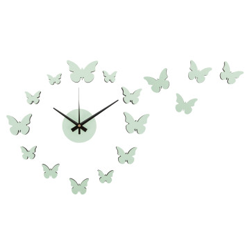 Nástenné hodiny DIY Butterfly Karlsson KA6000LG, 35cm